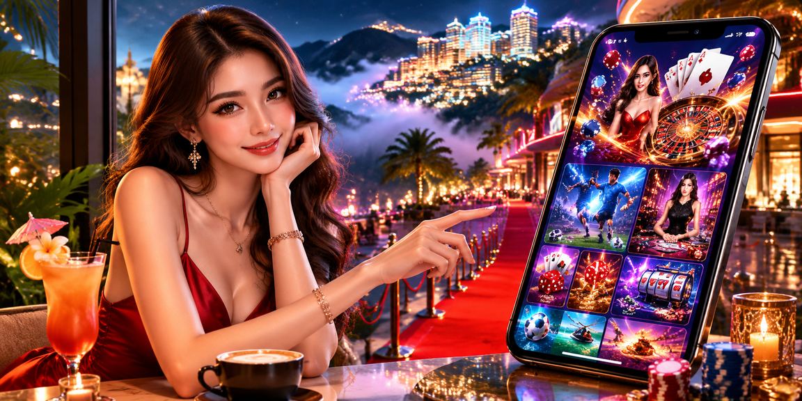 Antara muka utama aplikasi ciri2 di Genting Highlands